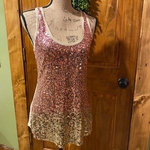 Express Sequin Tank